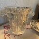Antique molded glass ice bucket