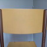 Adult school chair revisited in yellow