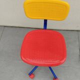 Vintage office chair, ikea design Memphis