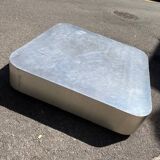 Vintage 70s metal design coffee table
