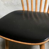 Lot de deux chaises vintage Baumann Sonate 1960