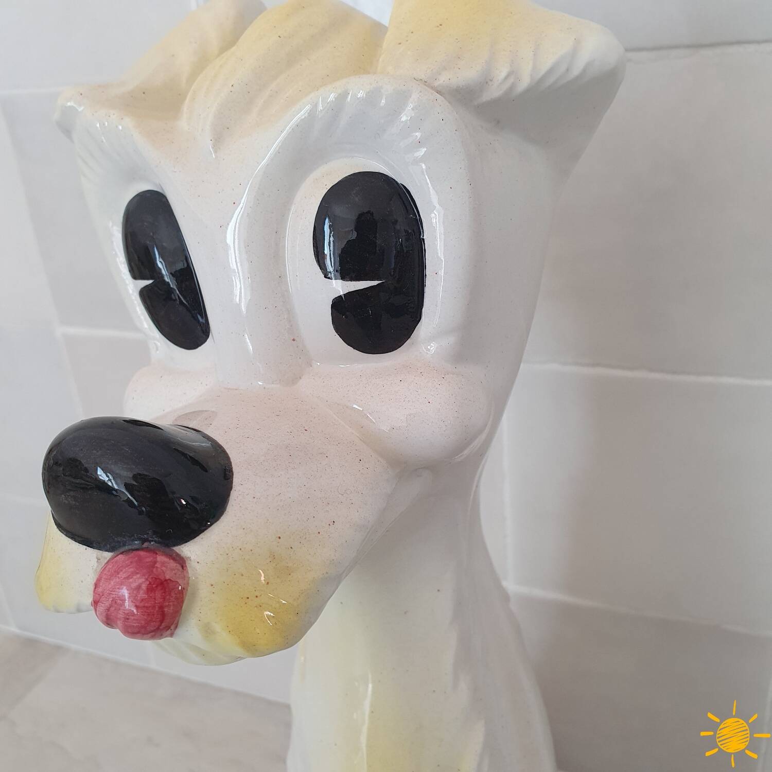Ceramic dog