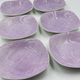Set of 6 Boch La Louvière deep plates Model Seduction 1962 – Vintage
