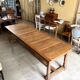 Table de drapier en bois massif 237 x 79 cm