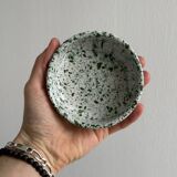 2 terrazzo ceramic ramekins