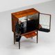 Illum Wikkelso bar cabinet in rosewood C. F. Christensen Denmark 1960