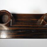 SET DE BUREAU en EBENE de MACASSAR