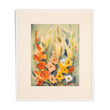 Gladiolus, Aquarelle on Paper, 74 x 88 cm
