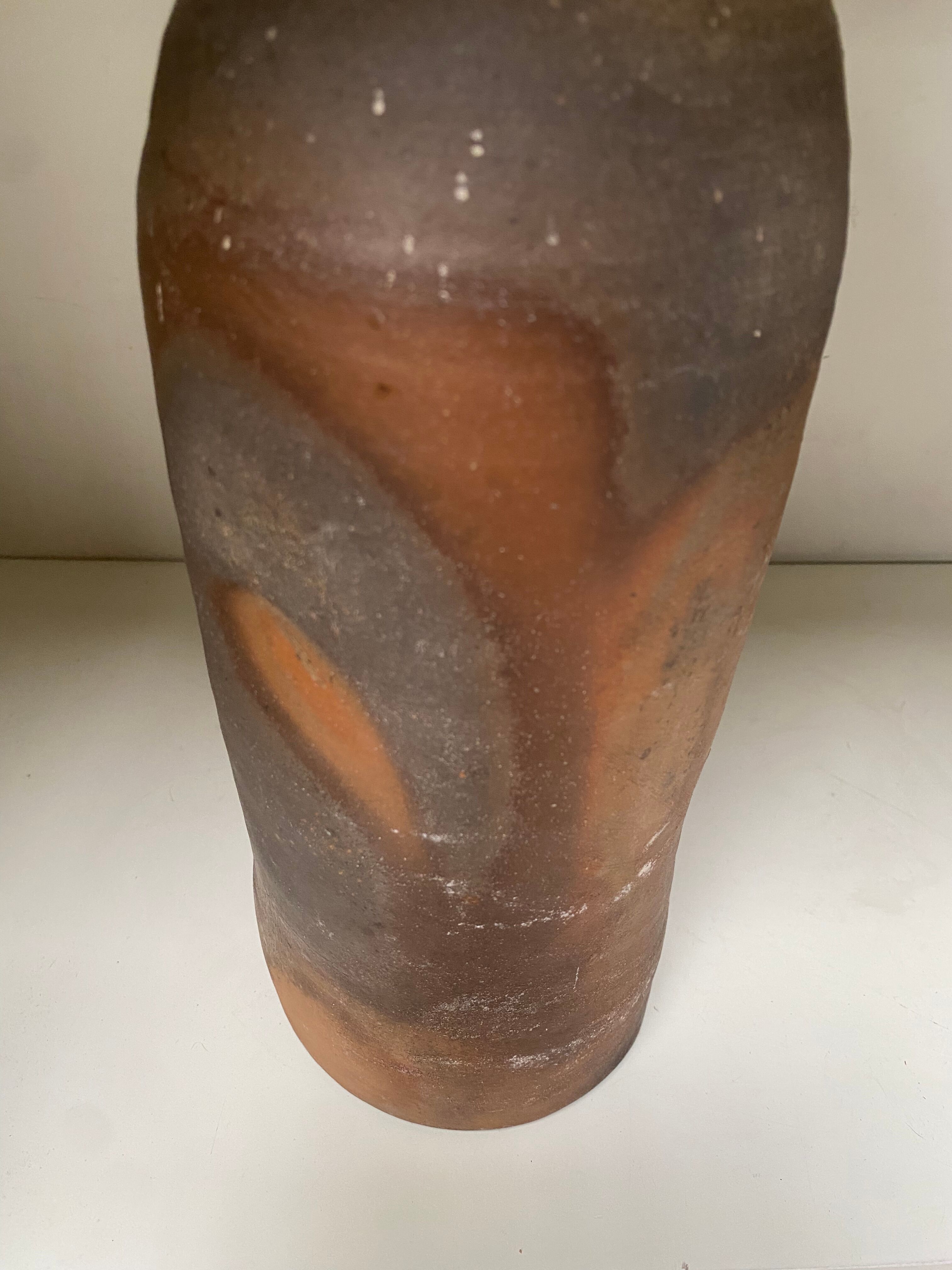 Old sandstone bottle