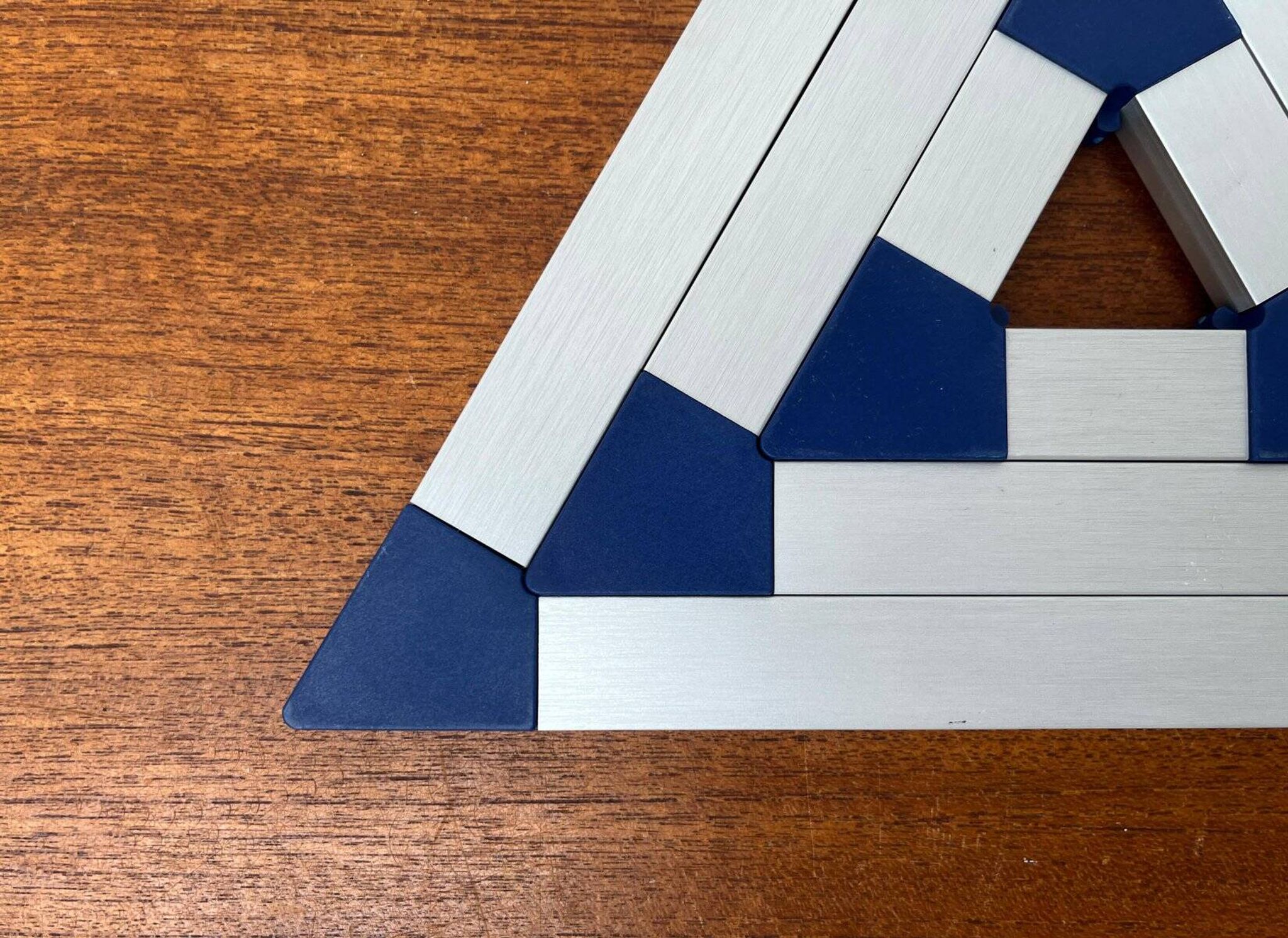 Postmodern triangular trivets by Jorgen Meldgaard for Menu, 1980s, set of 3.