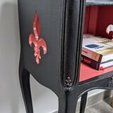 Renovated walnut bedside