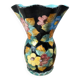 Vase Vallauris signed Gj – floral decoration