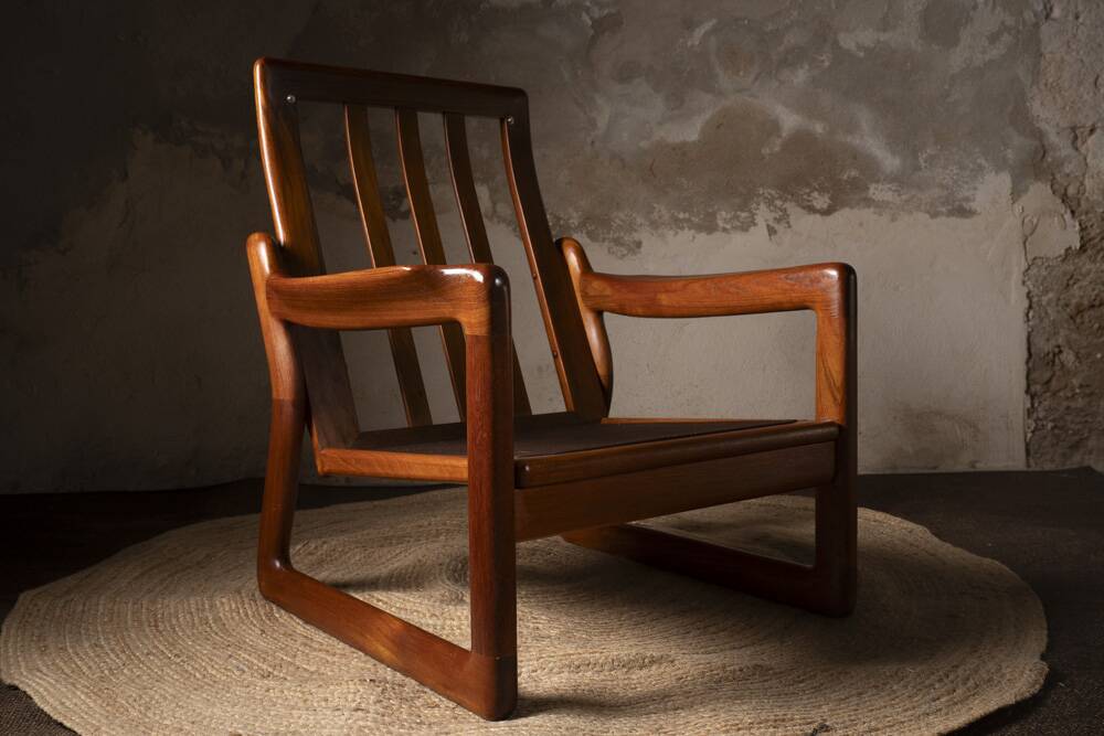 Scandinavian teak armchair