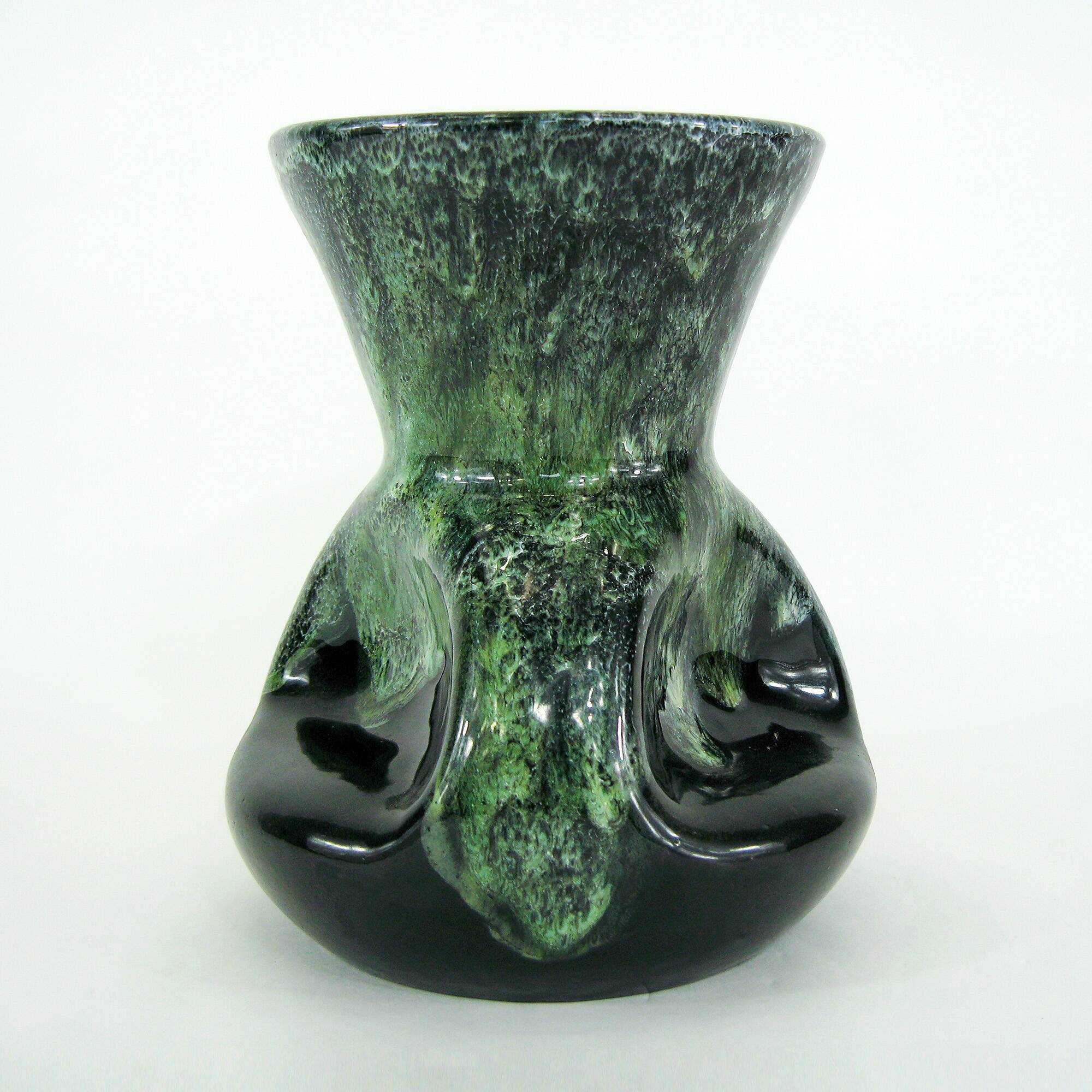 Gaubier ceramic vase Saint-Amand-en-Puisaye - vintage 1950s