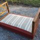 50s bench with oak braces