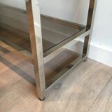 Chromed design shelf