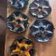 5 assiettes à huîtres Vallauris