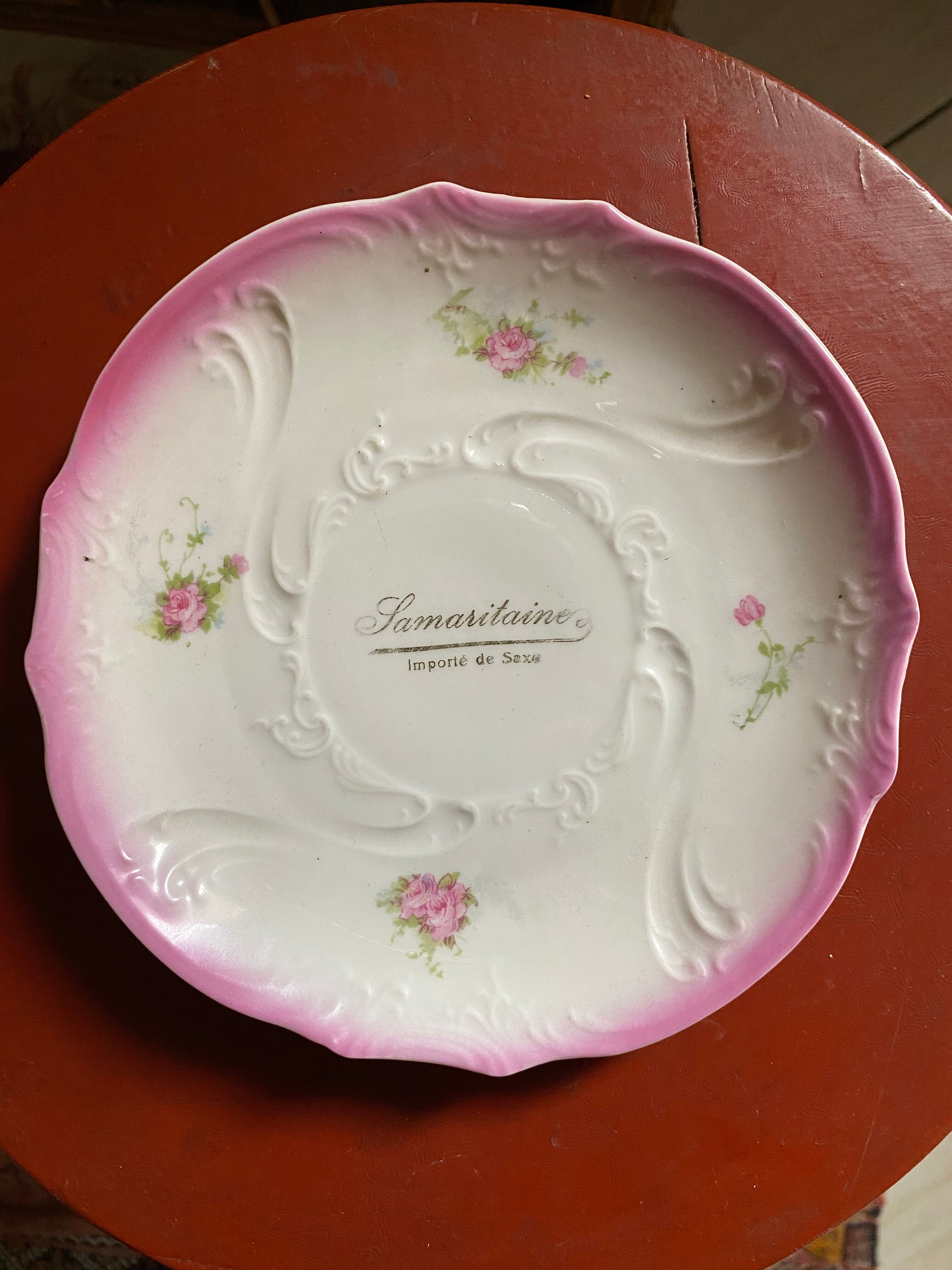 Samaritan advertising teacup