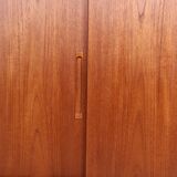 Danish design teak highboard with drawers, 1960s