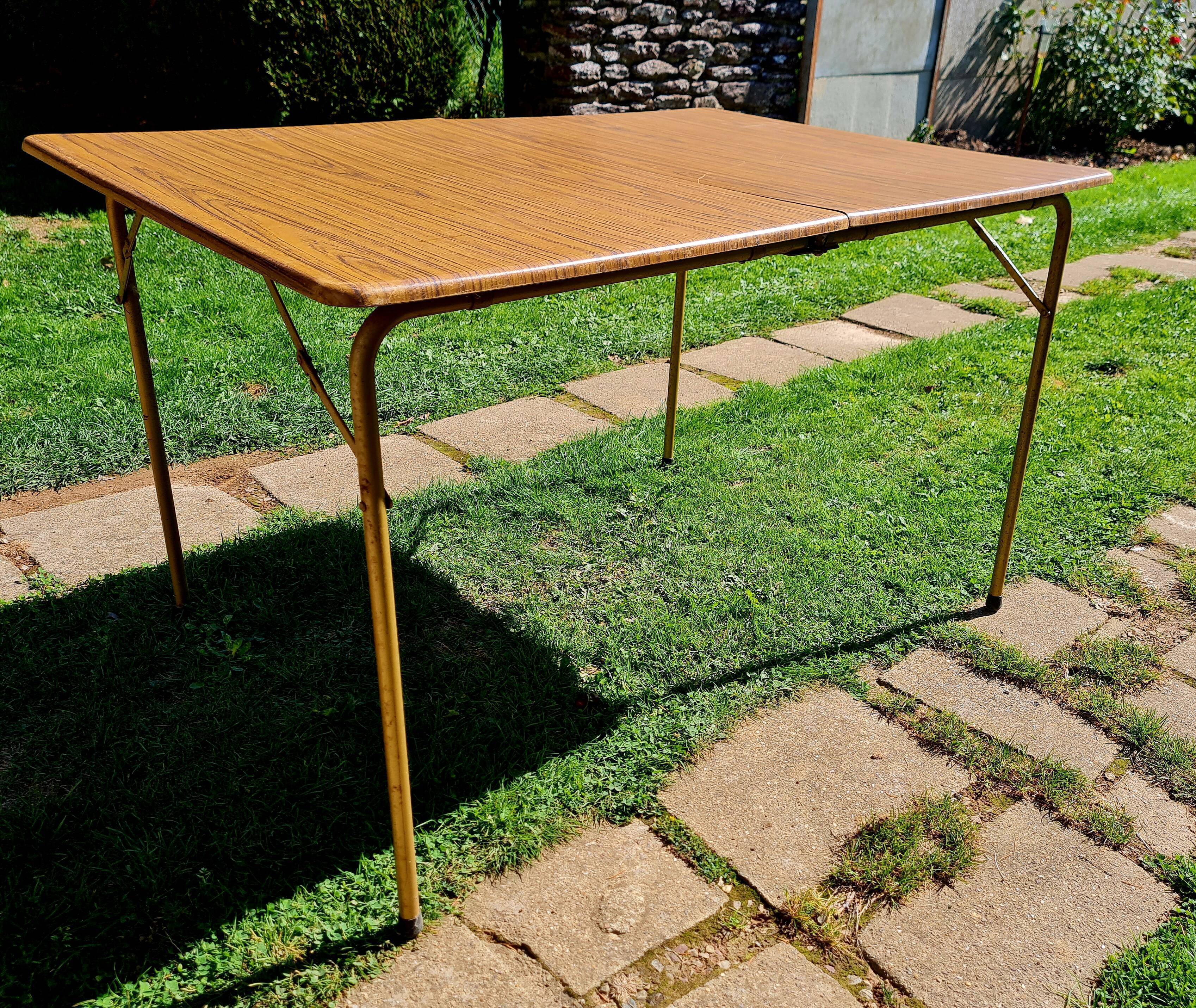 Werzalit folding dining table
