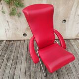 Red skai armchair year 1950