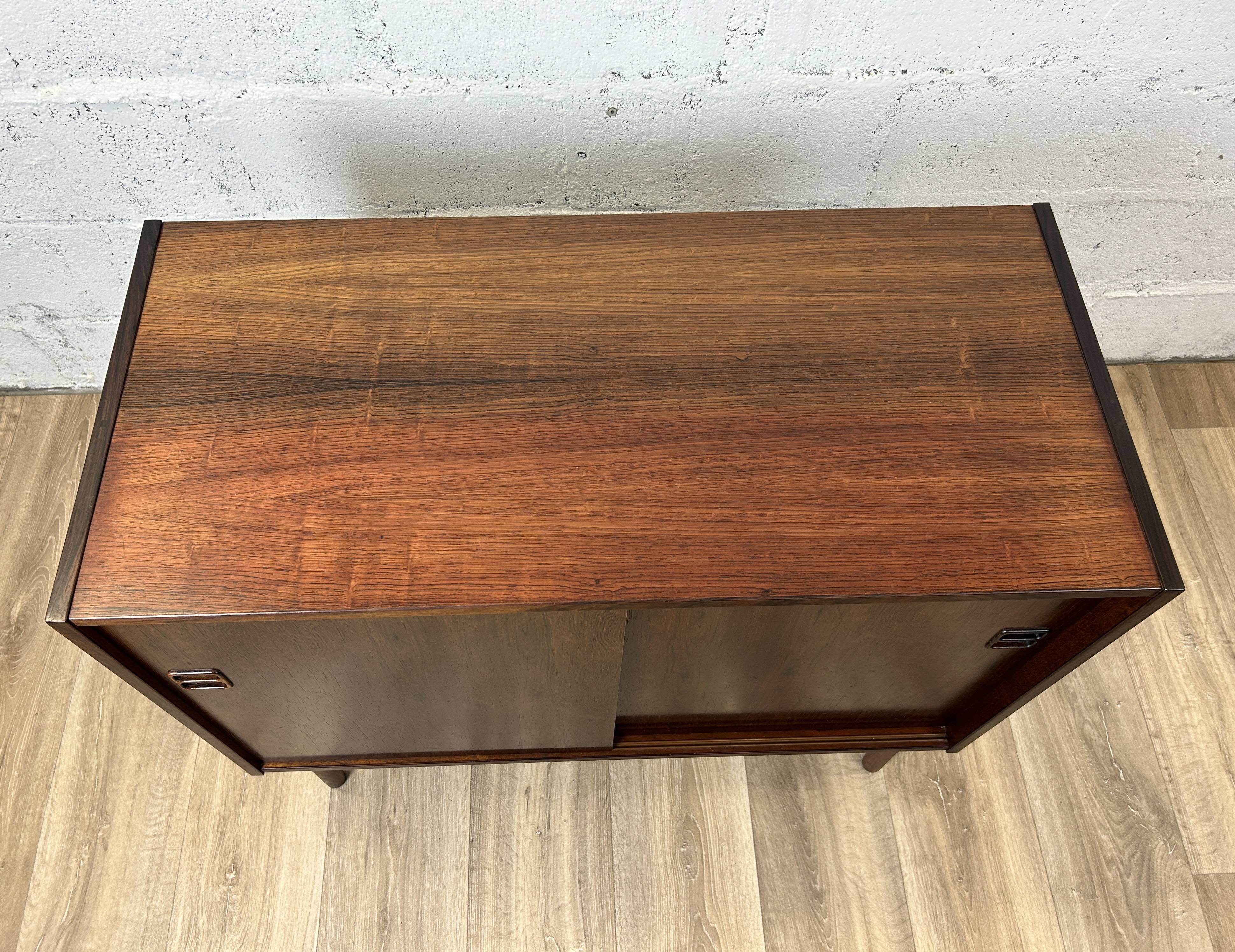Vintage Scandinavian rosewood sideboard, 1960s