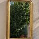 Louis Philippe period mirror gilded gold leaf 144x94cm