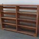 Wall shelf in antique wood