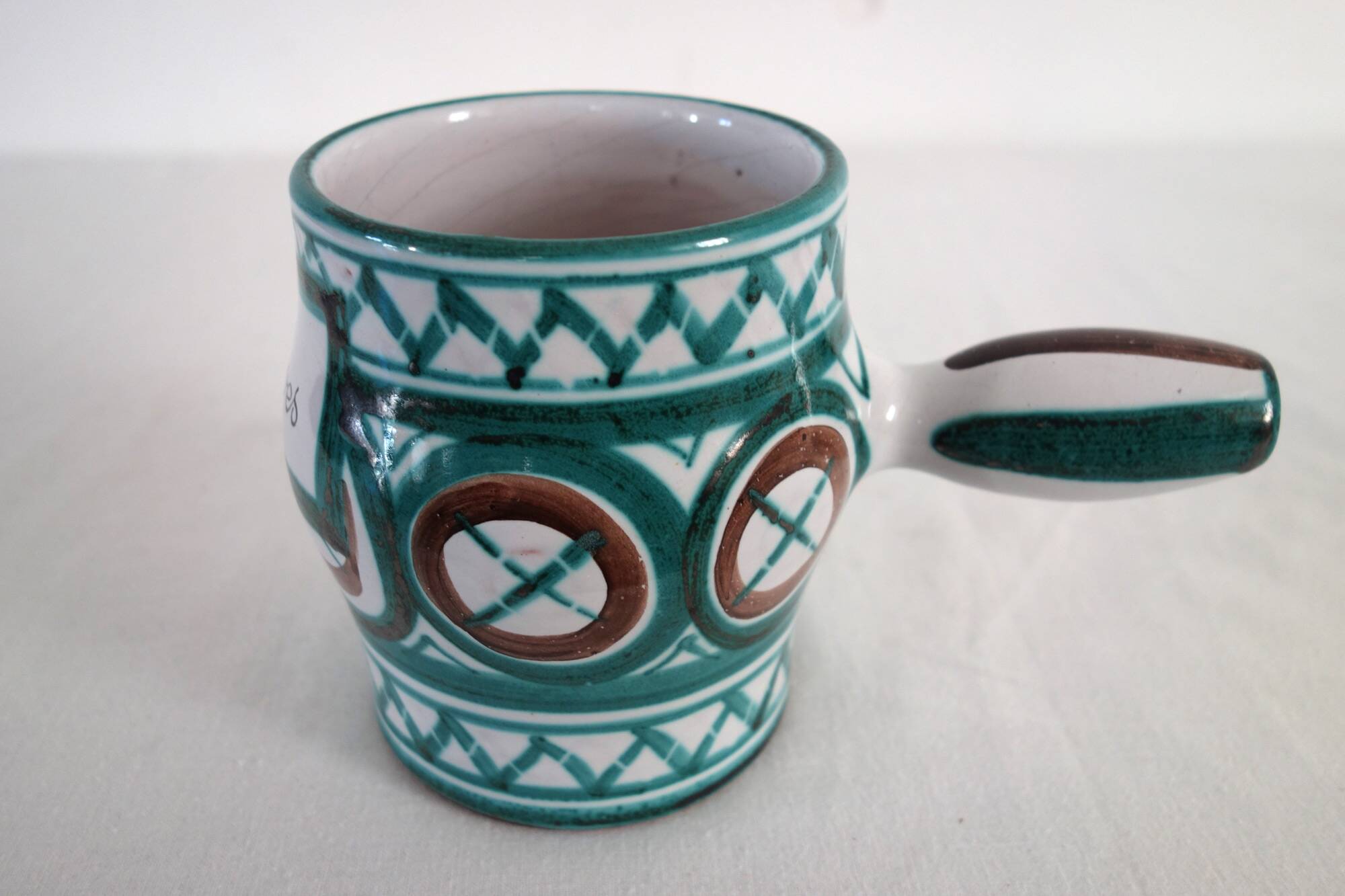 Old olive pot Robert Picault, Vallauris