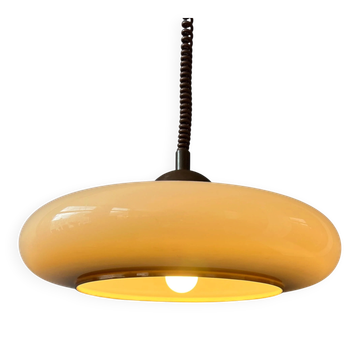 Suspension UFO Space Age en plexiglas Herda