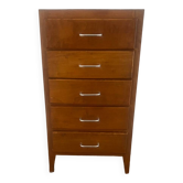 1950s oak chiffonier