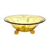 Glass Bowl, Poland, 1960s