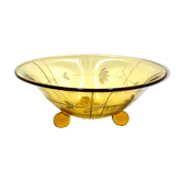 Glass Bowl, Poland, 1960s