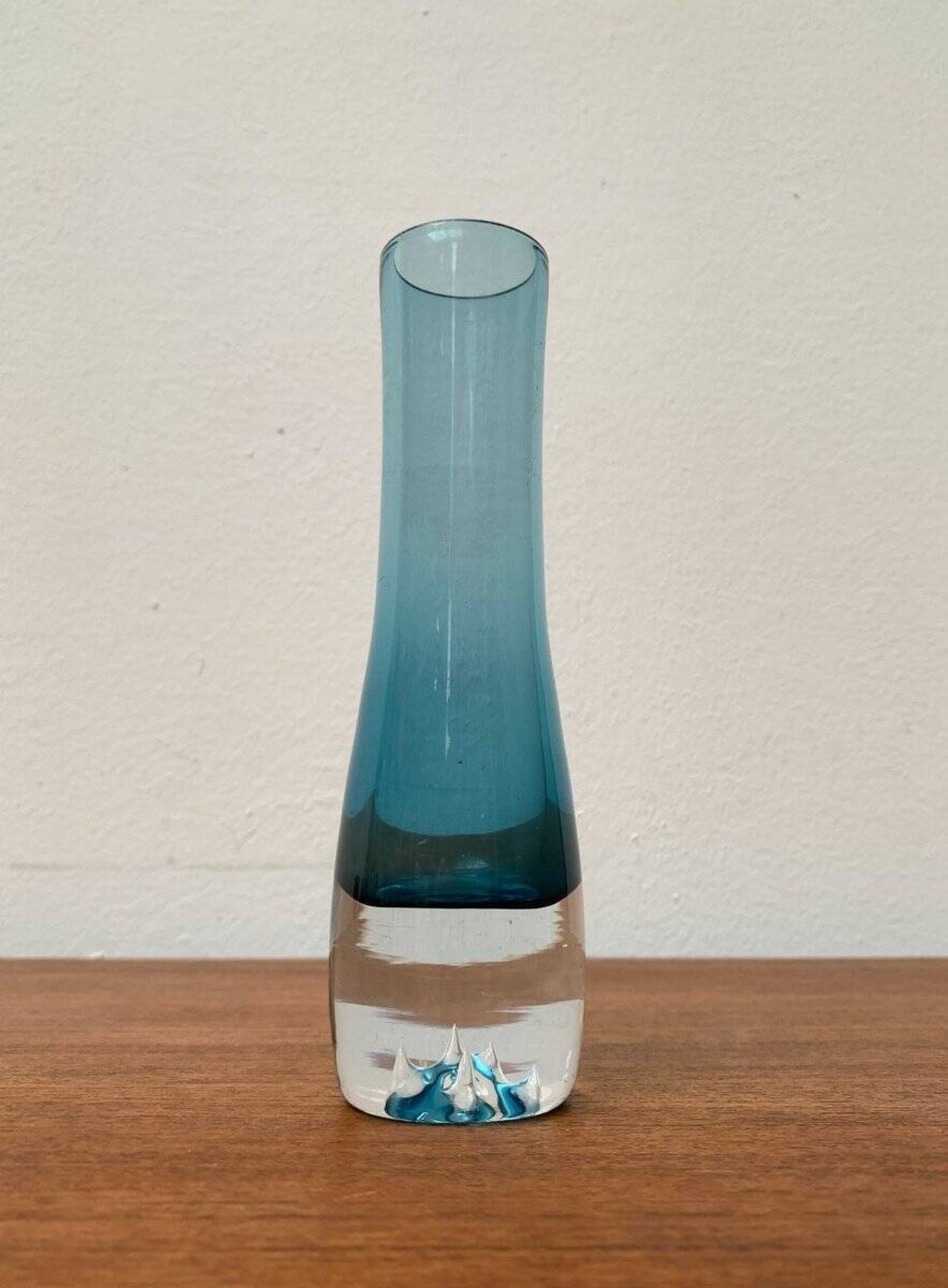 Vase en Verre d'Art Vintage