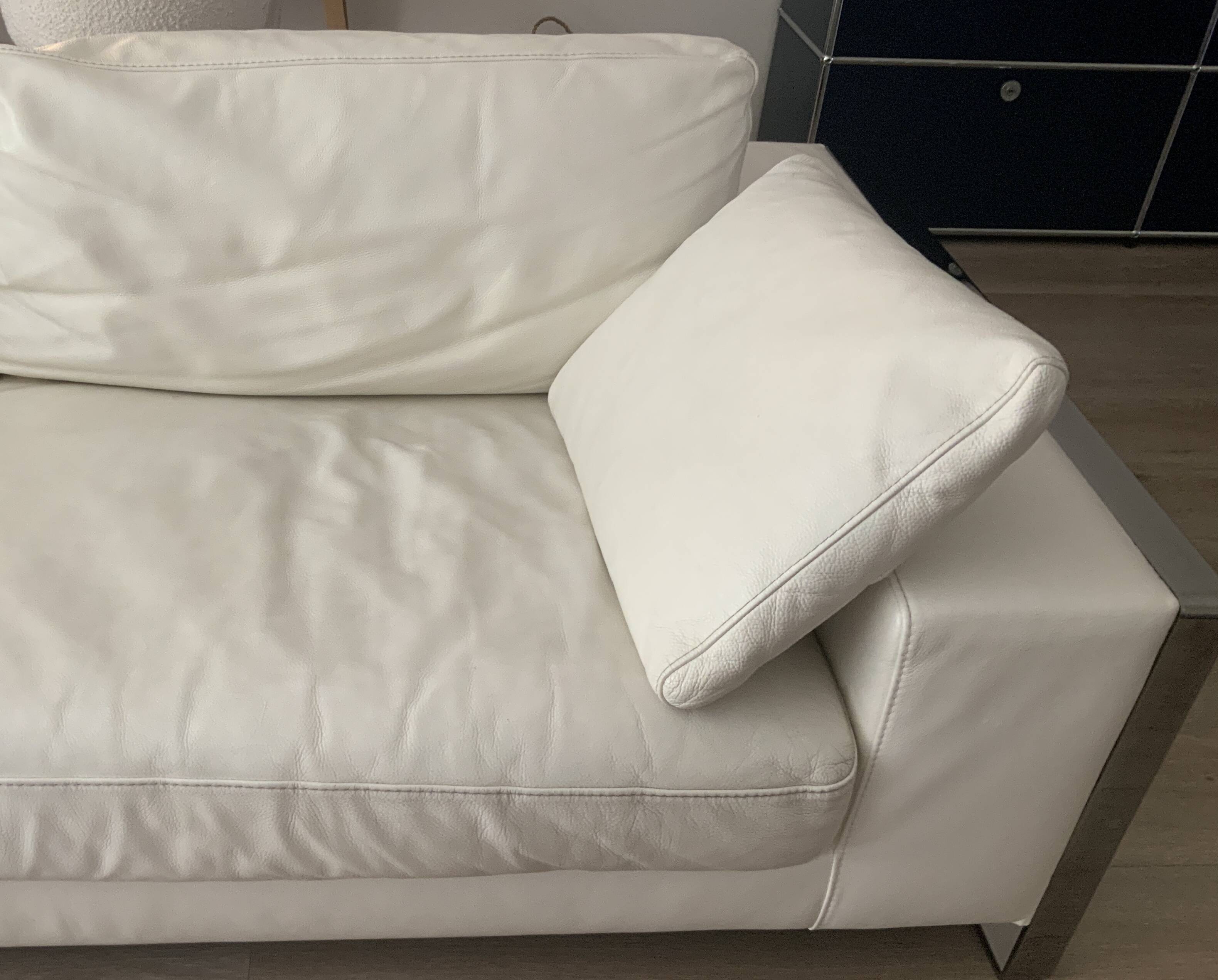 Roche Bobois leather sofa