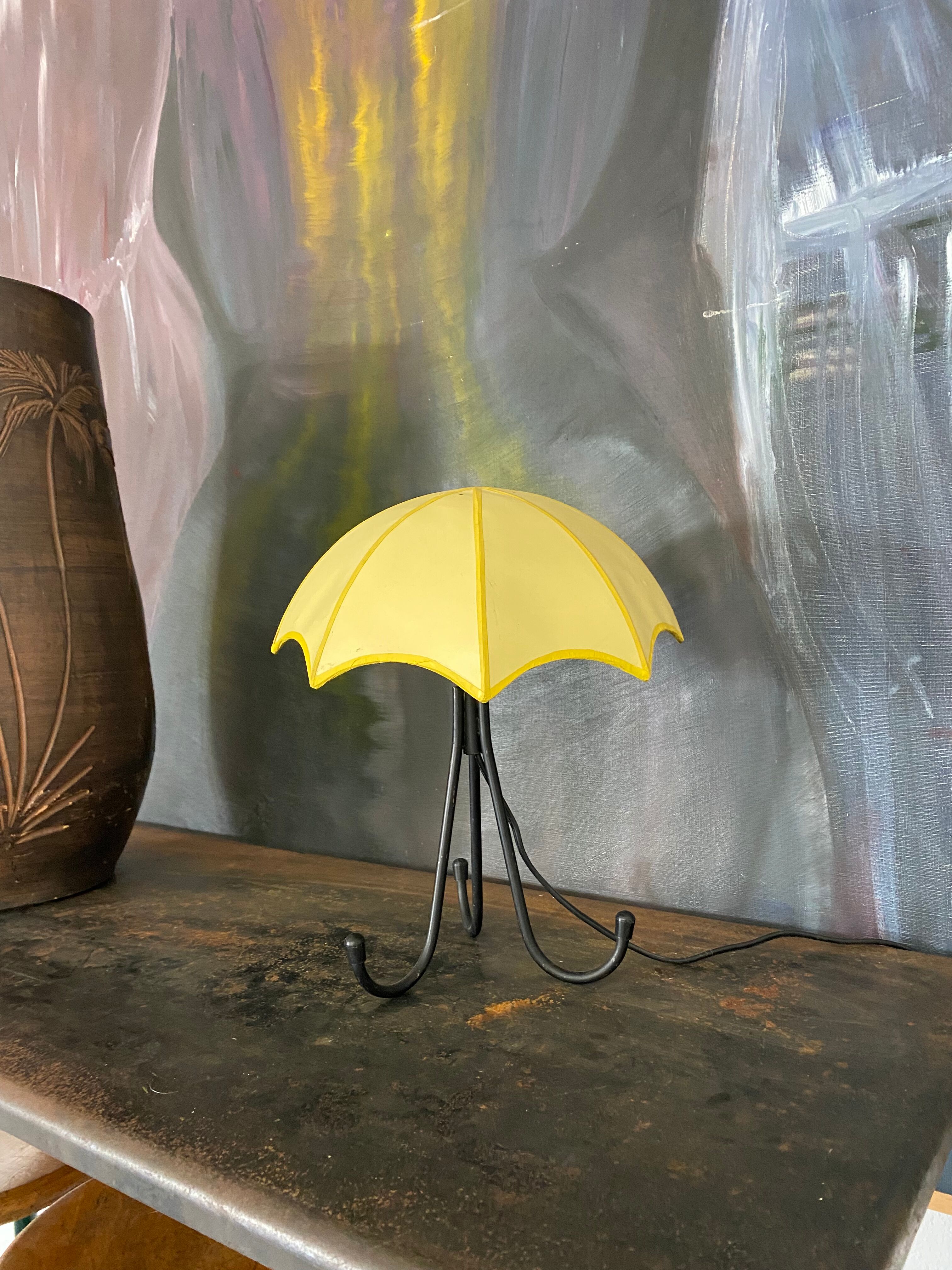 Vintage tripod lamp 50s