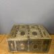 Wood, Metal and Brass Chest
