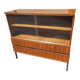 1960 vintage furniture teak plate showcase chest