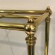 Rectangular umbrella holder in brass and cast iron. french work. around 1900