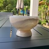 Empty white marble pocket