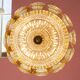 Swedish crystal pendant light attrib. Carl Fagerlund x Orrefors 1960s
