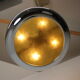 Bauhaus ufo pendant by josef hurka for napako, 1940's