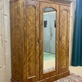 Victorian dressing room of the nineteenth in blond mahogany - removable