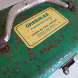 Green toolbox or case - metal