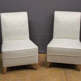 Pair of art deco armchairs circa 1940