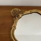 Vintage golden mirror