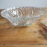 Bonbonnière en verre ciselé