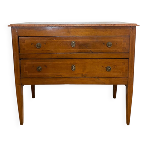 Commode Louis XVI en - marqueterie