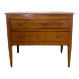 Louis XVI Chest of Drawers in Walnut and Marquetry