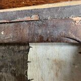 Painting hst xix° animated landscape (camargue - gardian?) signed